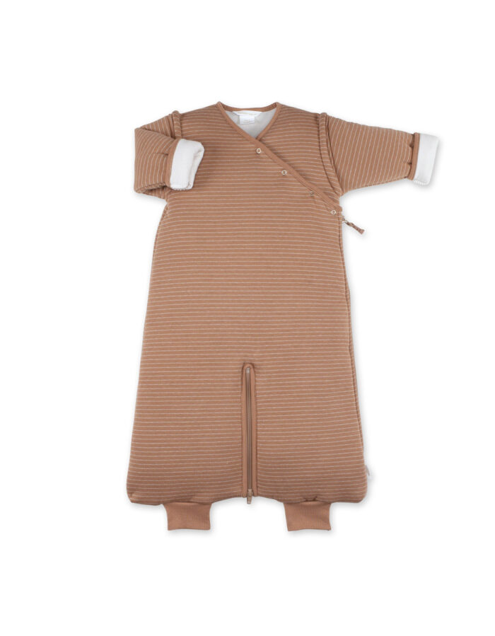 MAGIC BAG rayure naturel ecru pady twin jersey + jersey tog 2 (Bemini) – Image 2