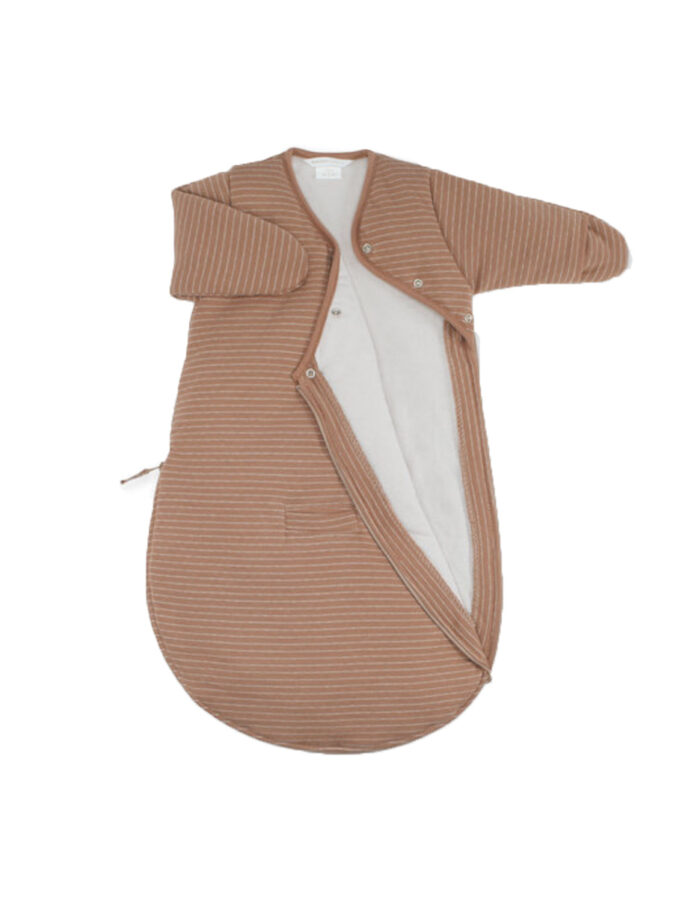 MAGIC BAG rayure naturel ecru pady twin jersey + jersey tog 2 (Bemini)