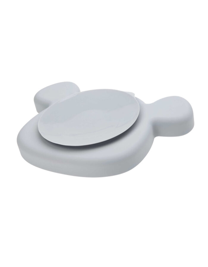Assiette à compartiments en silicone Little  Chums souris (Lassig) – Image 2