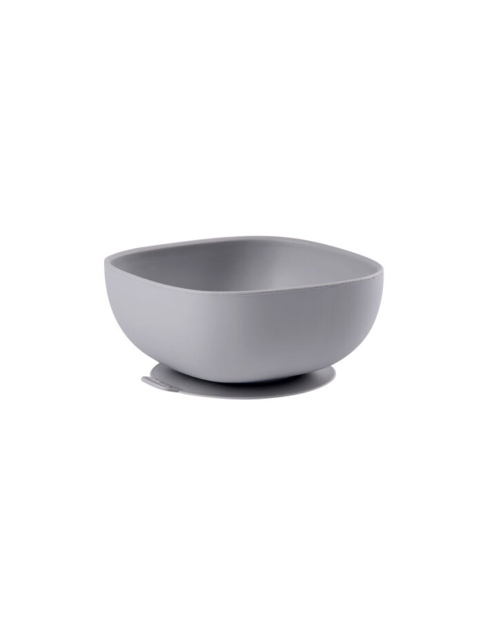 Bol Silicone Ventouse gris (Béaba)