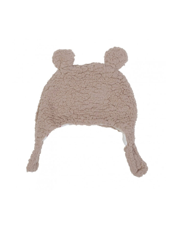 Bonnet chapka lapin en sherpa ourson (BB&Co)