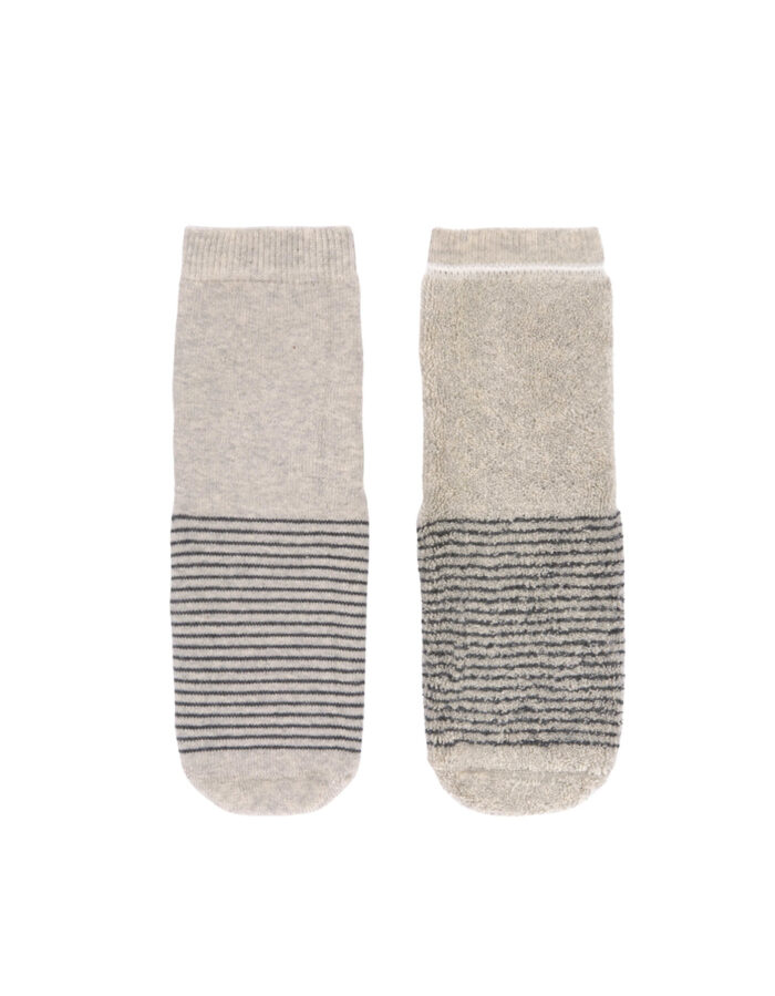 Lot de 2 chaussettes antidérapantes, beige (Lassig) – Image 4