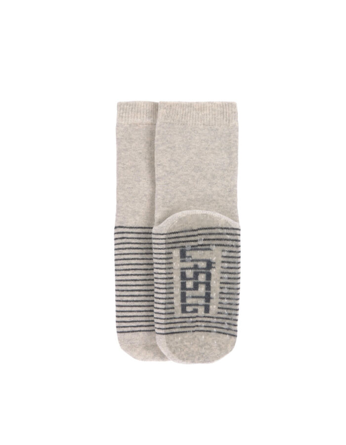 Lot de 2 chaussettes antidérapantes, beige (Lassig) – Image 2