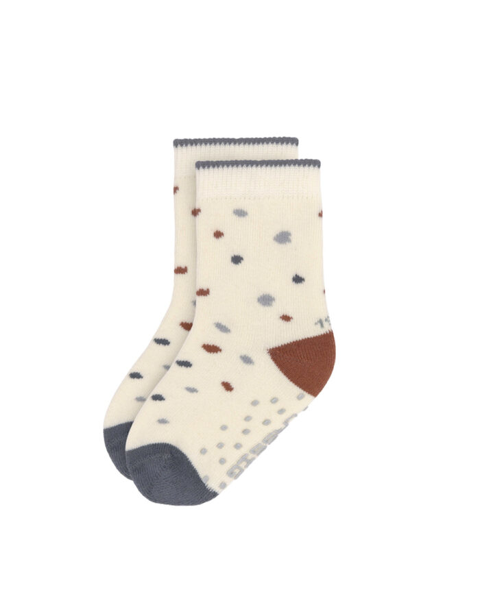 Chaussettes Antidérapantes (Lot de 2) Enfants, Tiny Farmer Bleu (Lassig) – Image 3