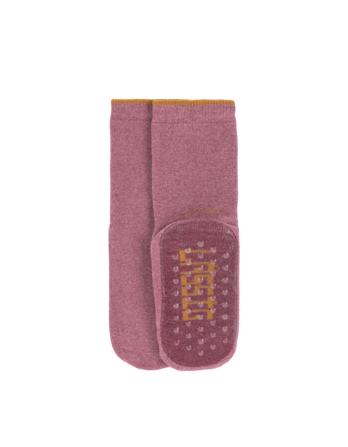 Lot de 2 chaussettes antidérapantes, rose (Lassig) – Image 2