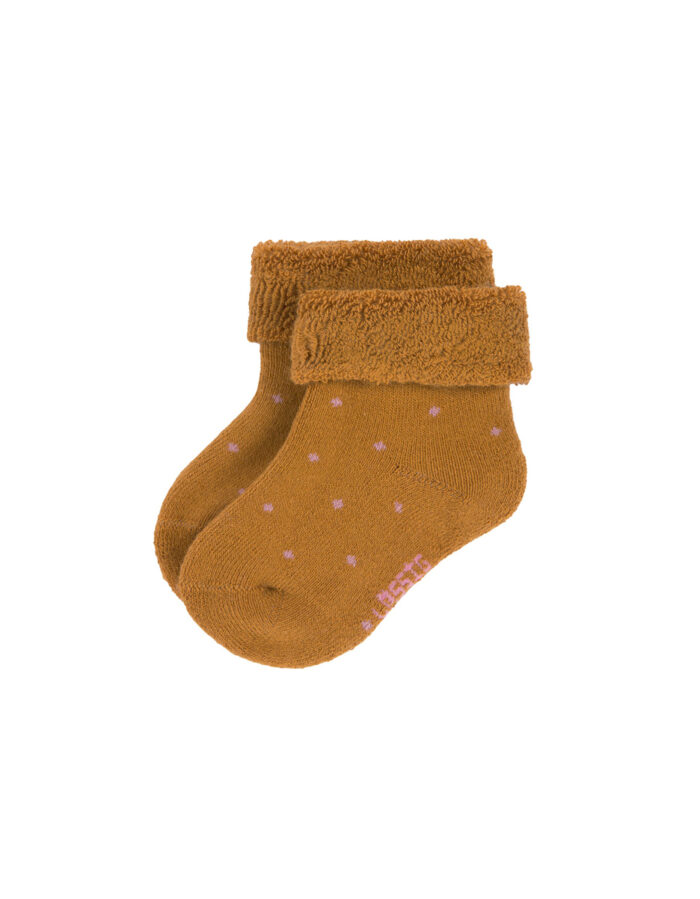 Lot de 3 chaussettes nouveau-né, bois de rose (Lassig) – Image 4