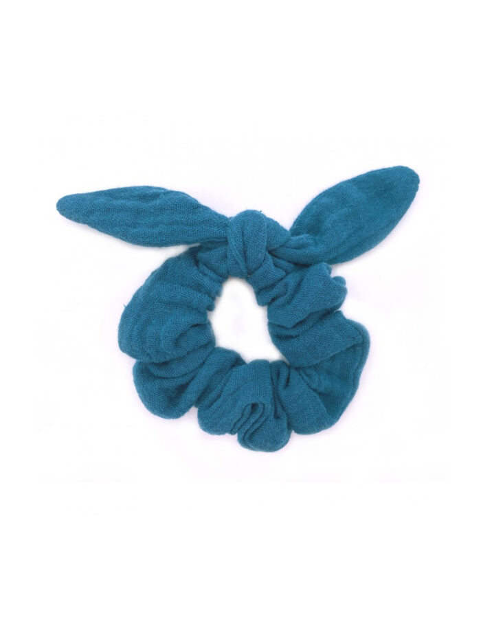 Chouchou avec nœud gaze uni(BB&Co) – Image 3
