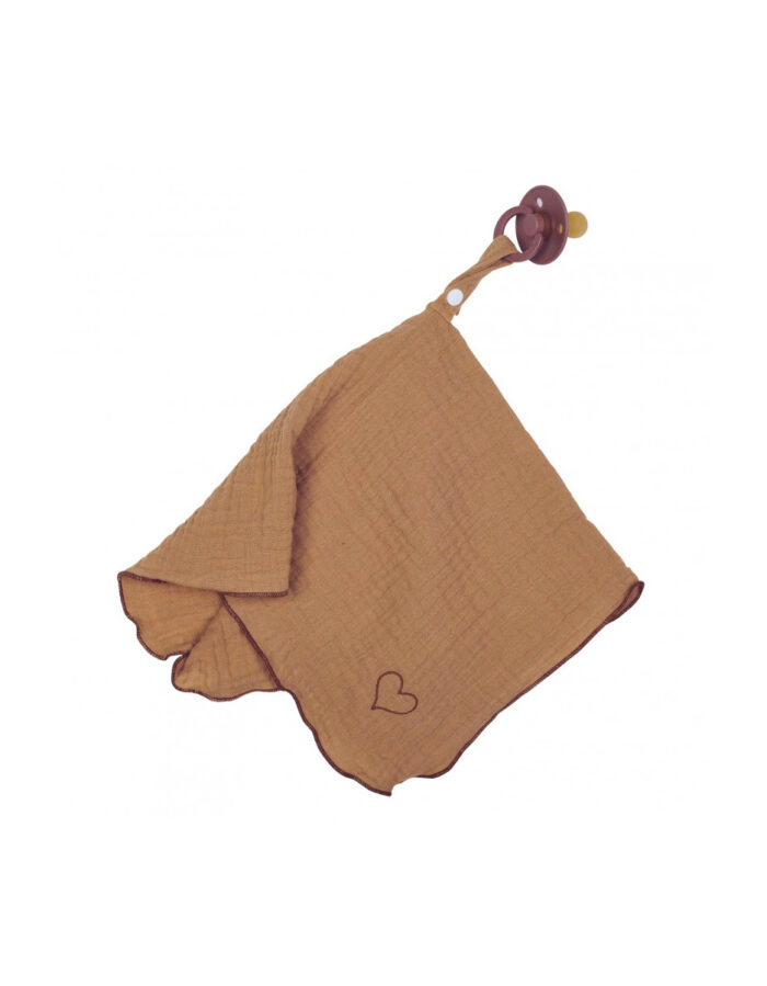 Doudoulange (doudou attache-sucette) double gaze (BB&Co) – Image 3