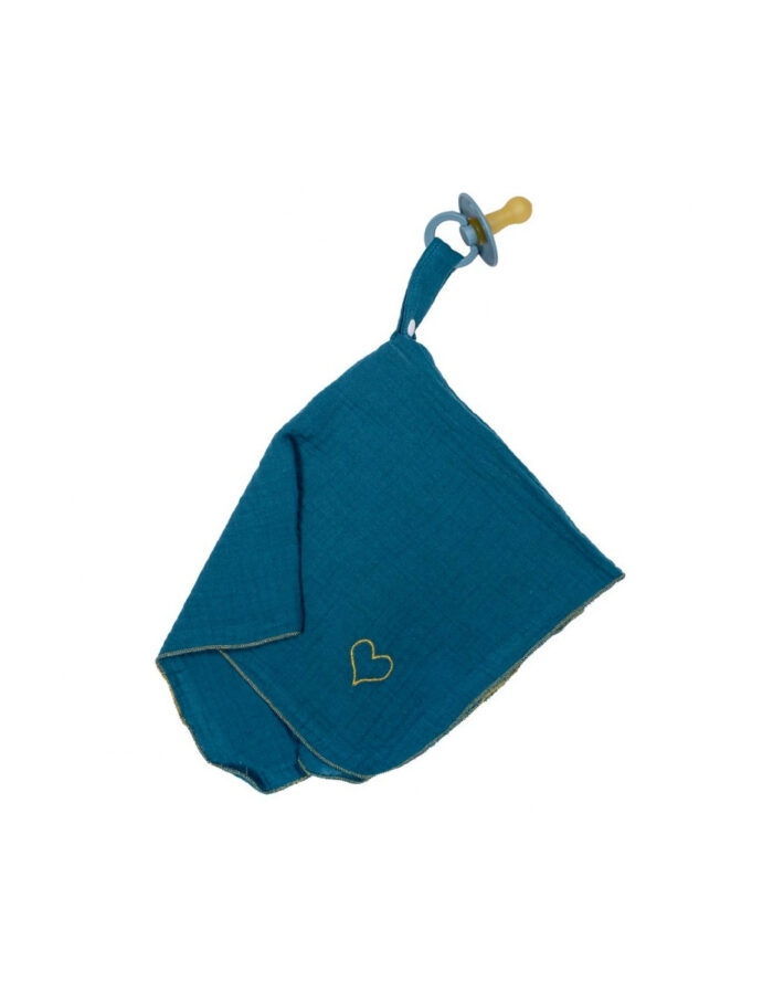 Doudoulange (doudou attache-sucette) double gaze (BB&Co) – Image 2