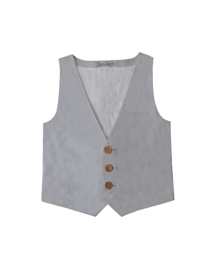 Gilet Gaston Gris (Les Petits Inclassables)