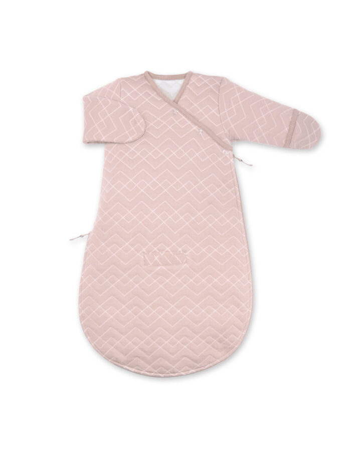 MAGIC BAG 4-12m vieux rose pady quilted jersey tog 1.5  (Bemini)