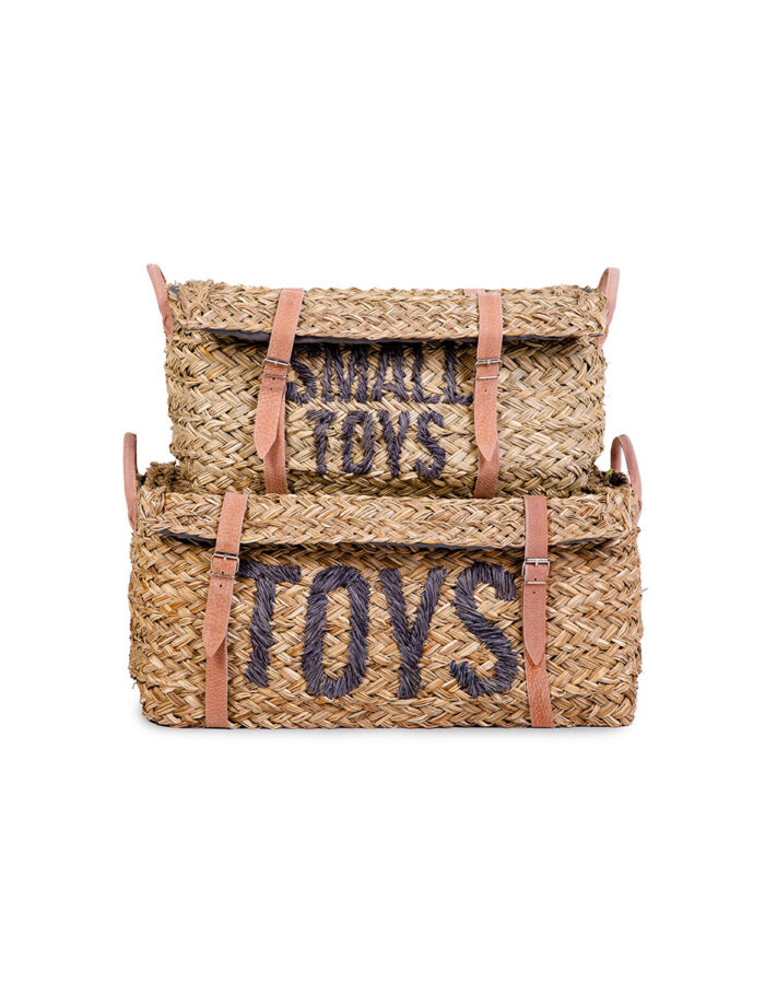 Paniers De Rangement En Rotin (Childhome)