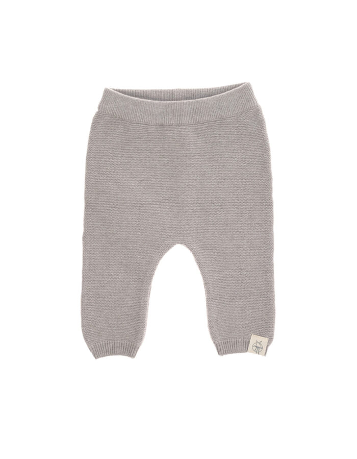Pantalon tricoté GOTS Garden Explorer  gris (Lassig)