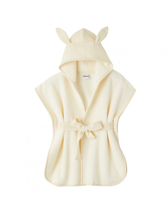 Peignoir bébé bambou et gaze de coton (BB&Co) – Image 2