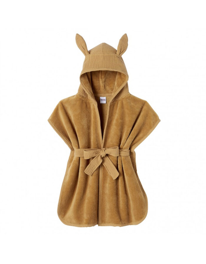 Peignoir bébé bambou et gaze de coton (BB&Co) – Image 4