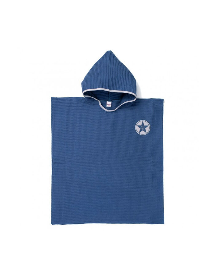 Poncho de bain à capuche en nid d'abeille (BB&Co) – Image 3