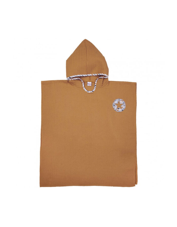 Poncho de bain à capuche en nid d'abeille (BB&Co) – Image 2