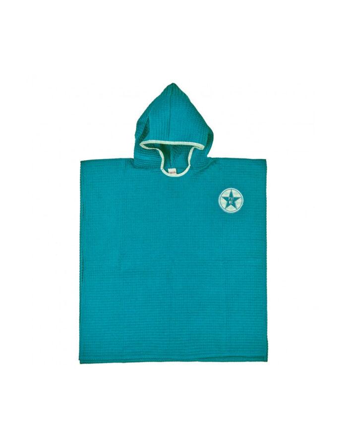 Poncho de bain à capuche en nid d'abeille (BB&Co) – Image 4