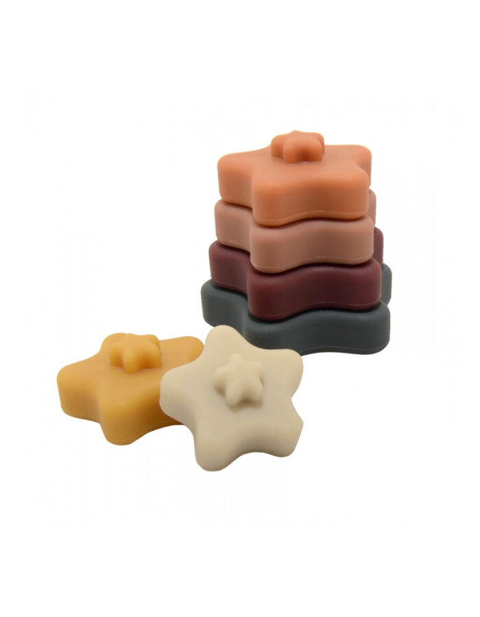 Pyramide à empiler en silicone (BB&Co) – Image 2