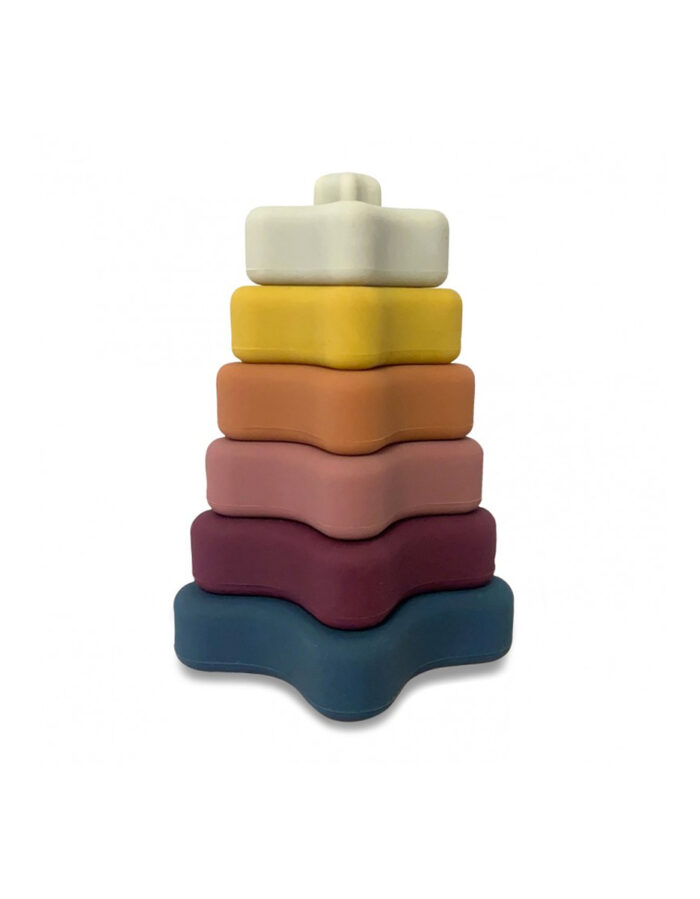 Pyramide à empiler en silicone (BB&Co)