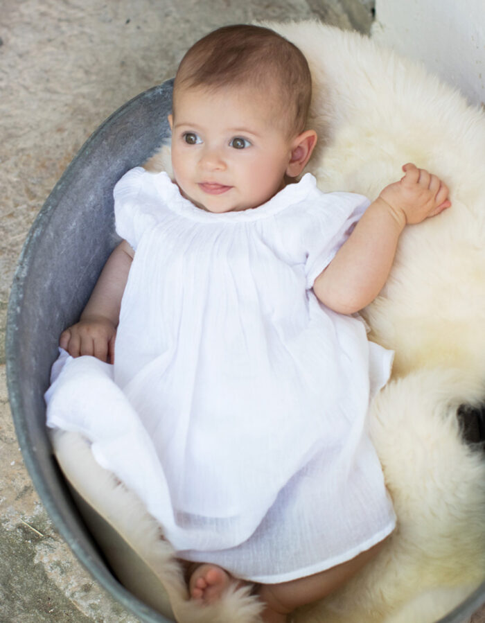 Robe Alice Blanche (Les Petits Inclassables) – Image 3