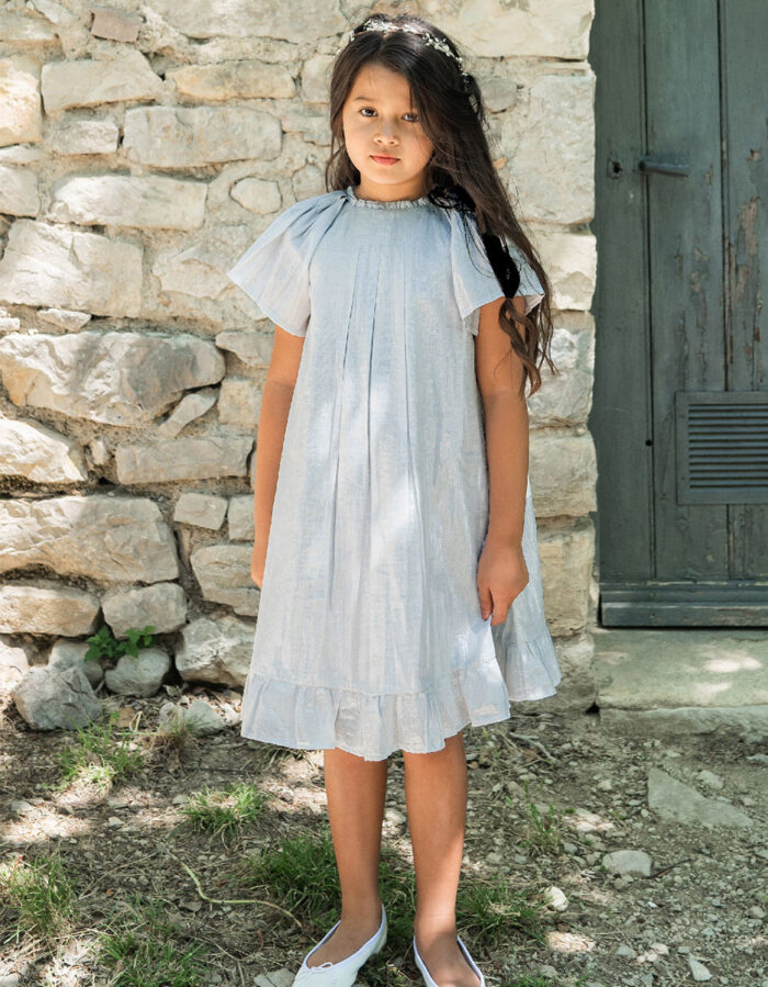 Robe Angèle Argent (Les Petits Inclassables) – Image 3