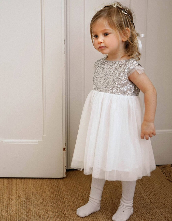 Robe Stella Argent (Les Petits Inclassables) – Image 2