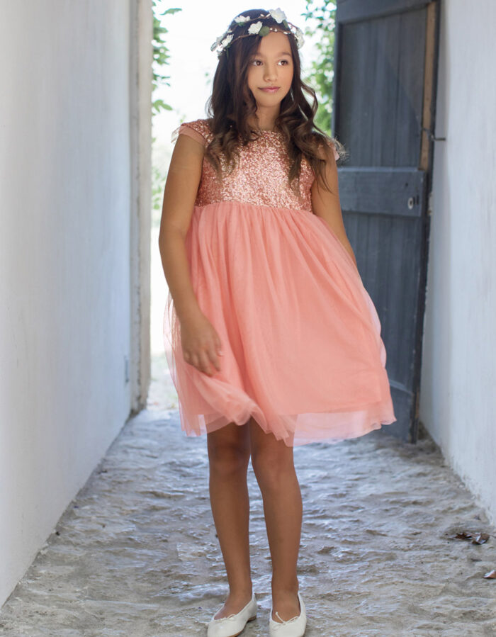 Robe Stella Rose Gold (Les Petits Inclassables) – Image 3
