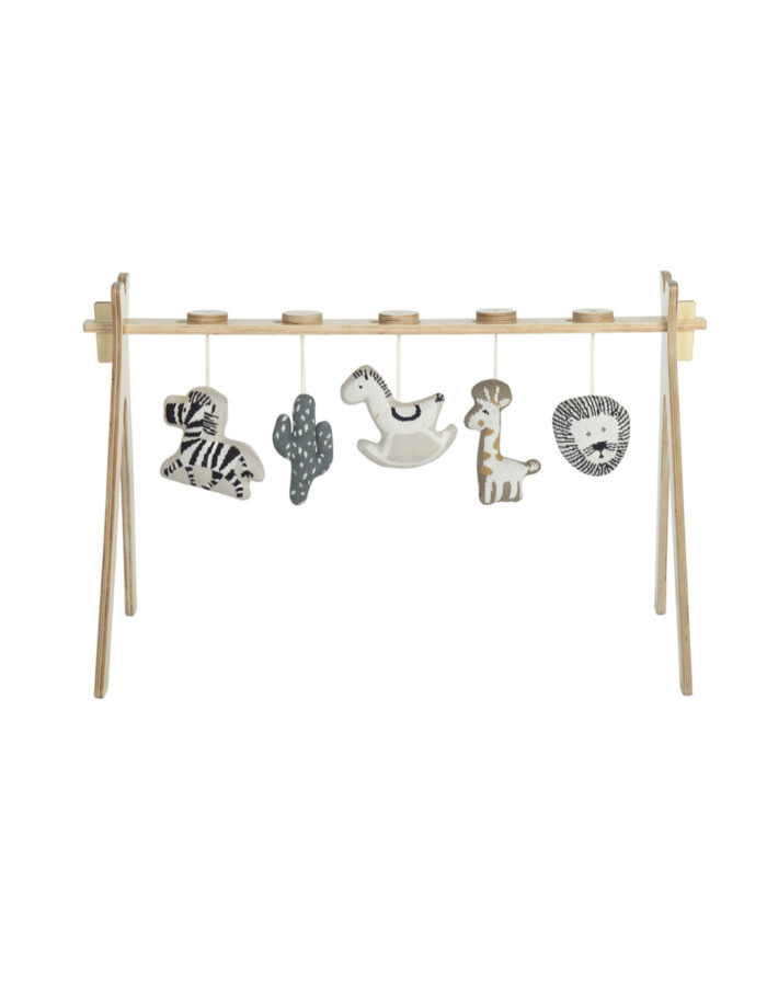 Tipi - Activity Arch + 5 Knitted Toy - Jungle (Quax) – Image 2