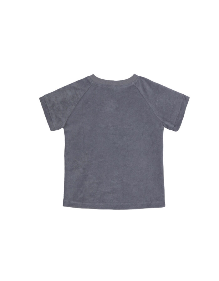 T-shirt manches courtes anthracite Terry (Lassig) – Image 2