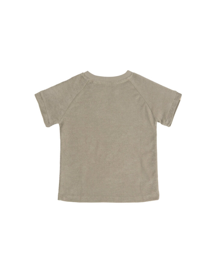 T-shirt manches courtes olive Terry (Lassig) – Image 3