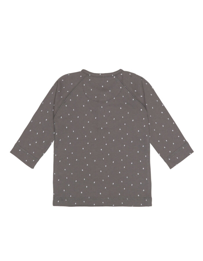 T-Shirt Kimono GOTS Pois anthracite (Lassig) – Image 2