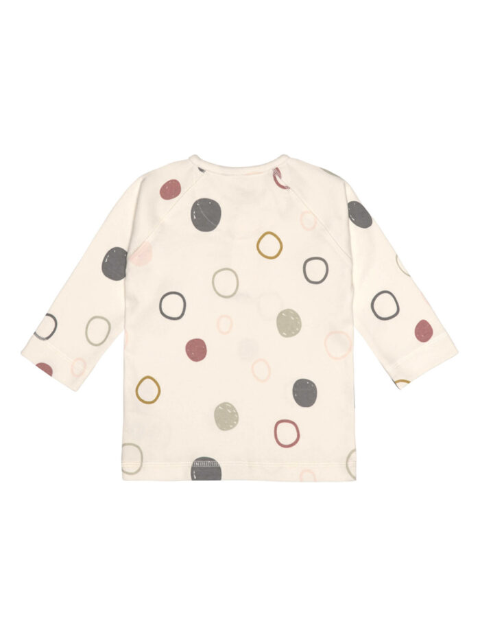 T-Shirt Kimono GOTS Cercles écru (Lassig) – Image 2