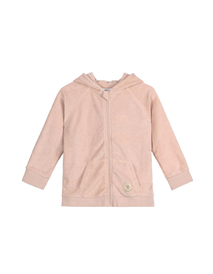 Veste rose poudré Terry (Lassig)