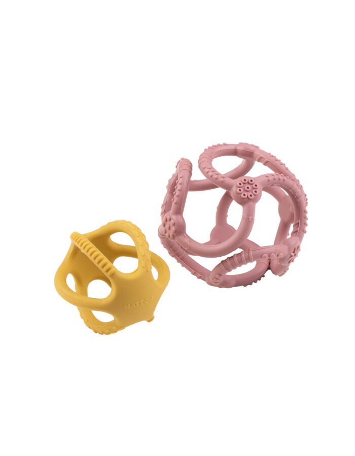 Set de 2 Balles Silicone (Nattou) – Image 2