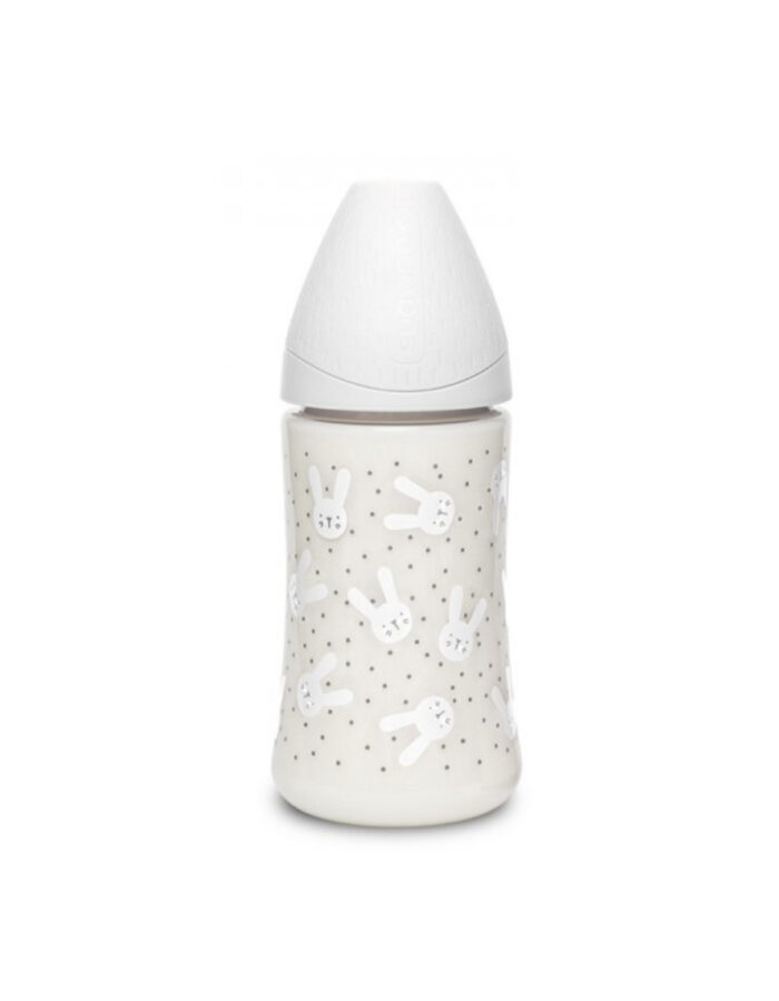 Biberon Hygge lapin gris (Suavinex)