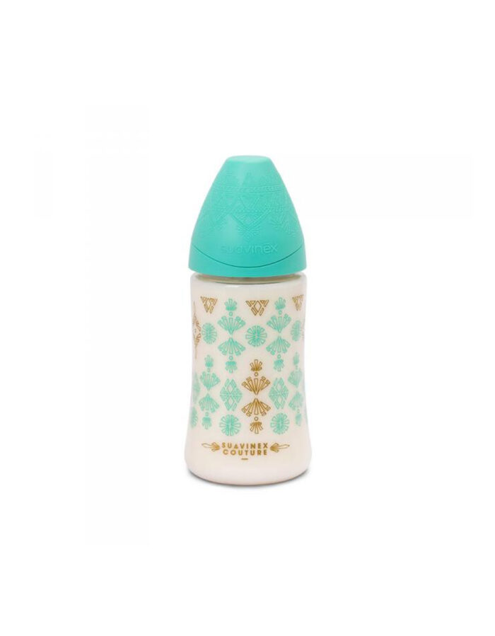 Biberon - Couture- vert (Suavinex)