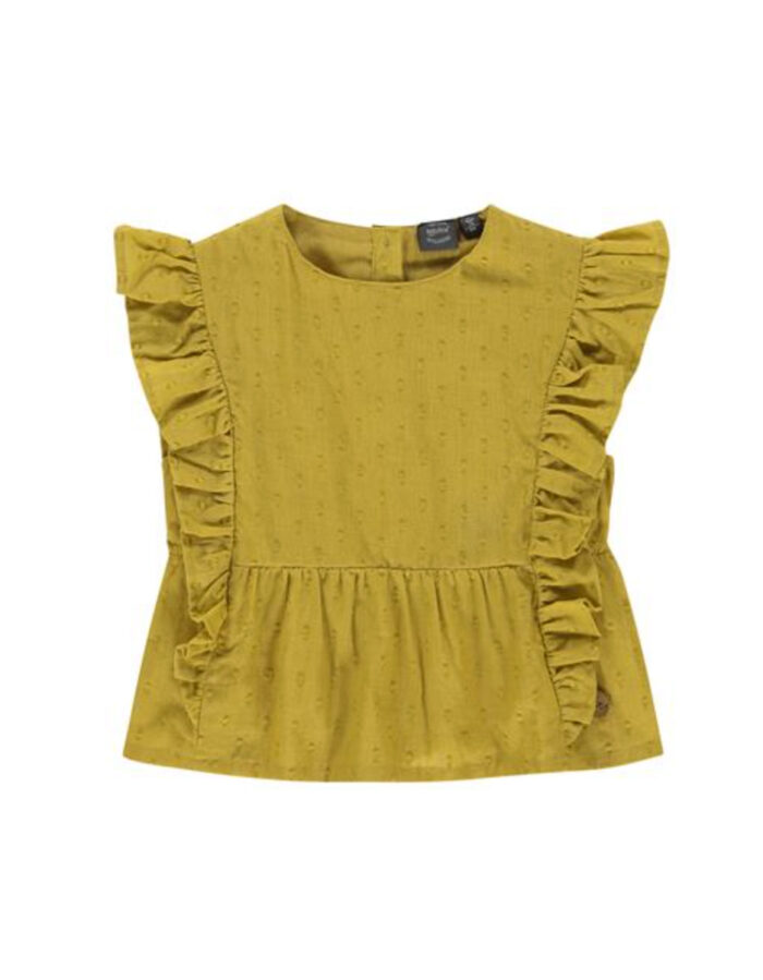 Blouse fille moutarde (Babyface)