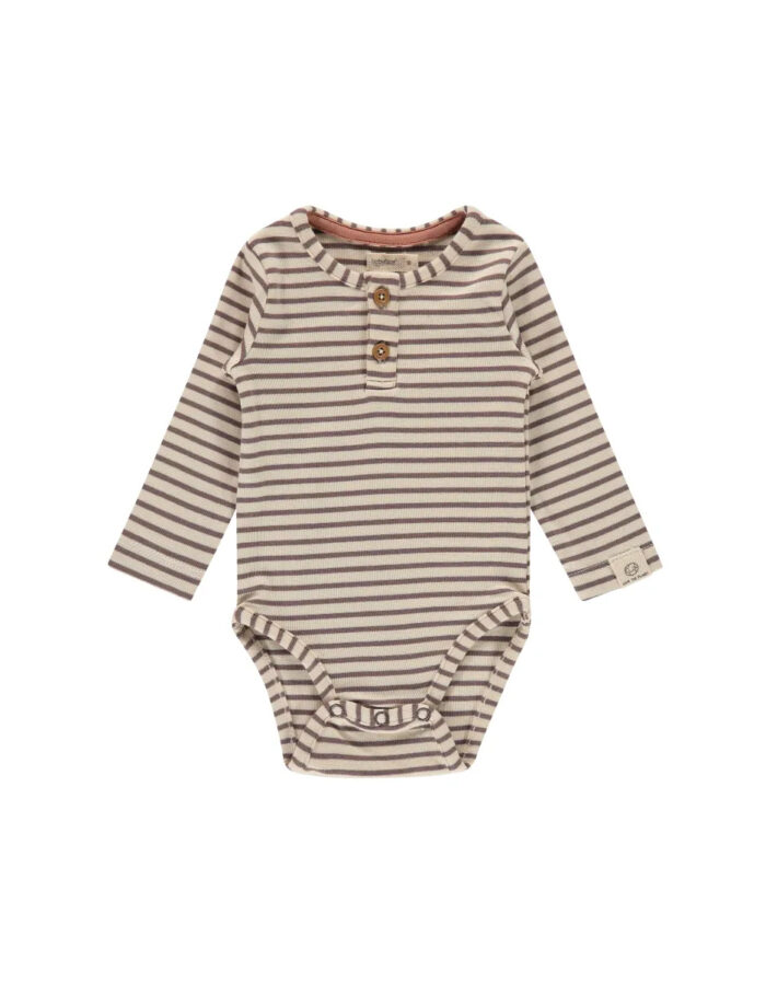 Body bébé ligné earth (Babyface)