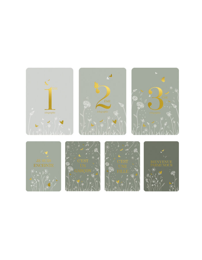 Cartes étapes grossesse Au Jardin (ZAKUW) – Image 2