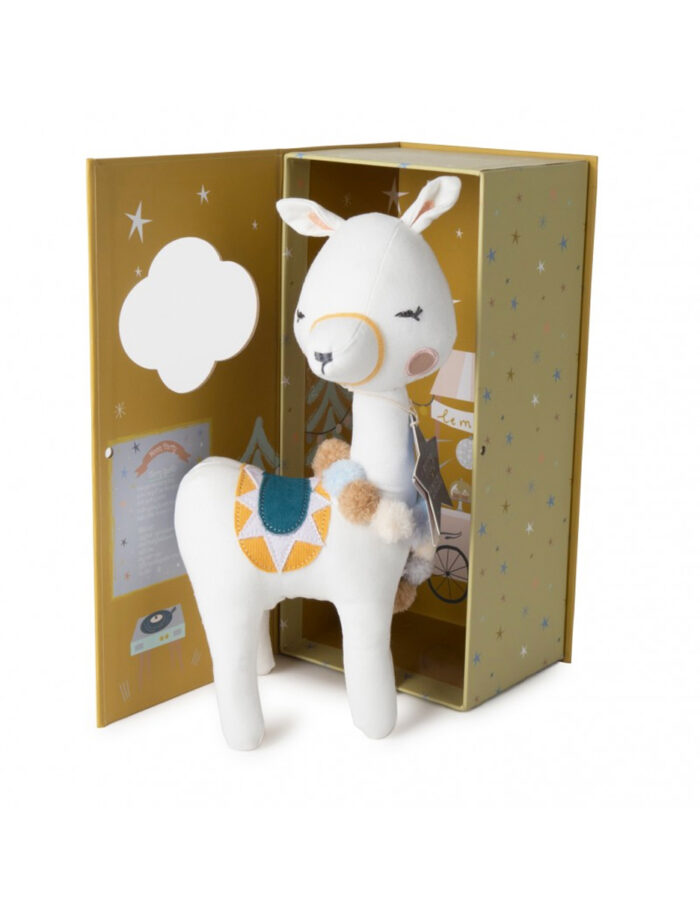 Lama dans boîte cadeau (BB&Co)