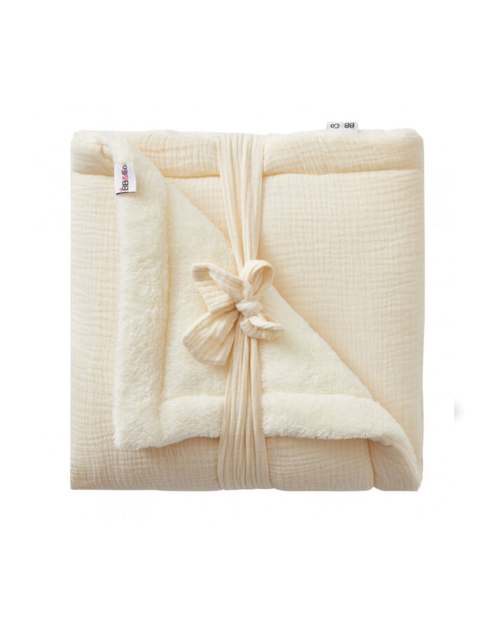 Couverture peluche double gaze & microfibre Mix & Match (BB&Co) – Image 2