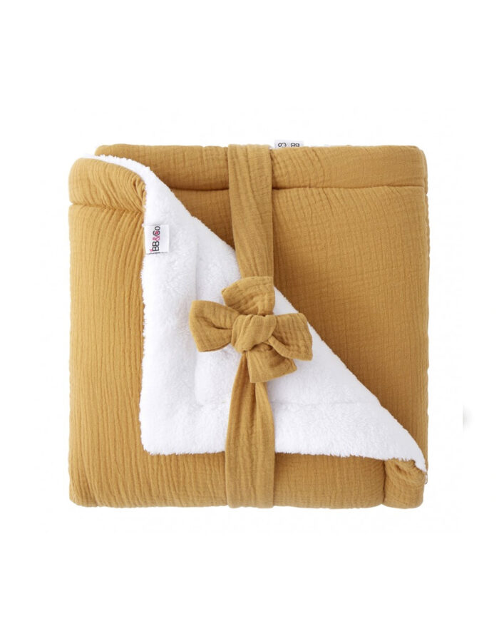 Couverture peluche double gaze & microfibre Mix & Match (BB&Co)