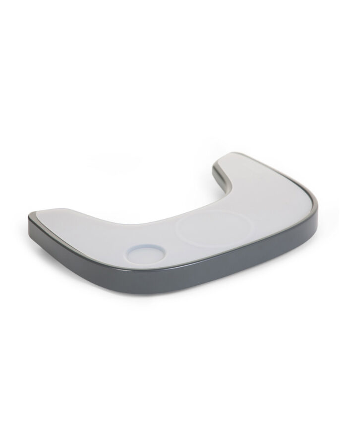 Evolu Tablette de Chaise -Napperon en Silicone GRIS ANTHRA(Childhome)