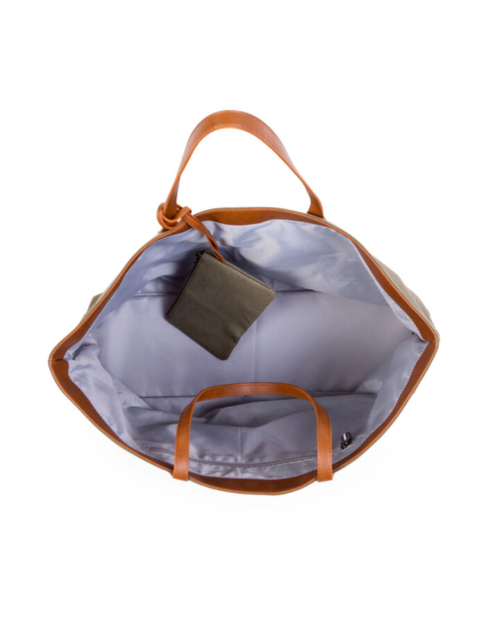 Family Bag Sac à Langer - Toile - Kaki (Childhome) – Image 2