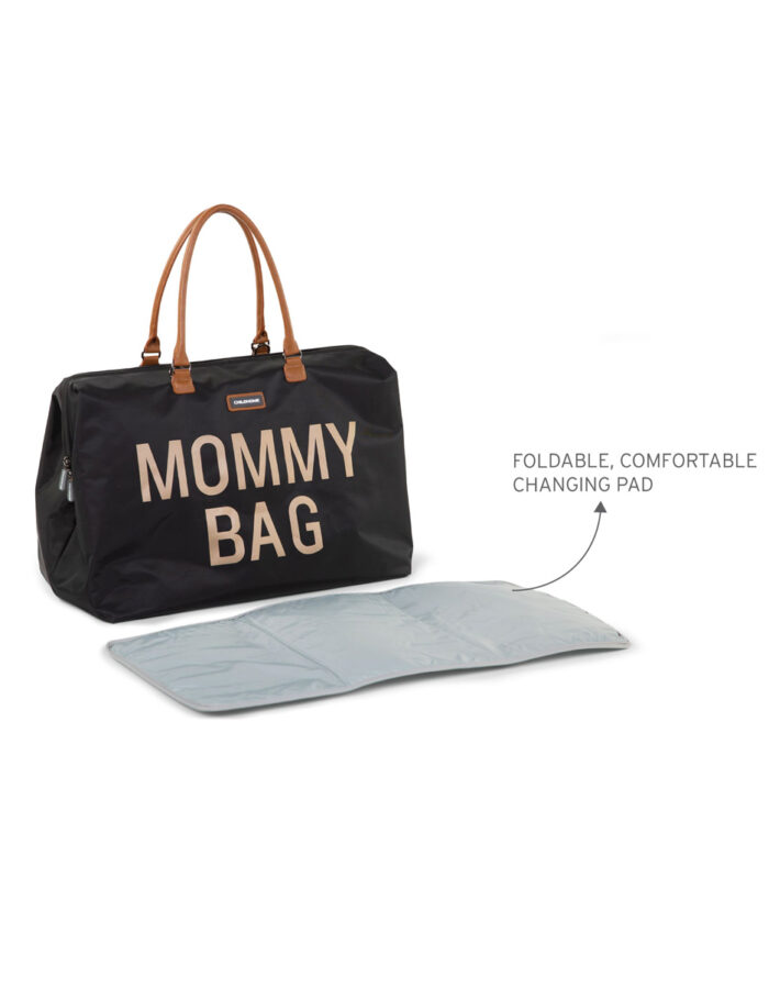 Mummy Bag Sac à Langer - Noir/Or (Childhome) – Image 3