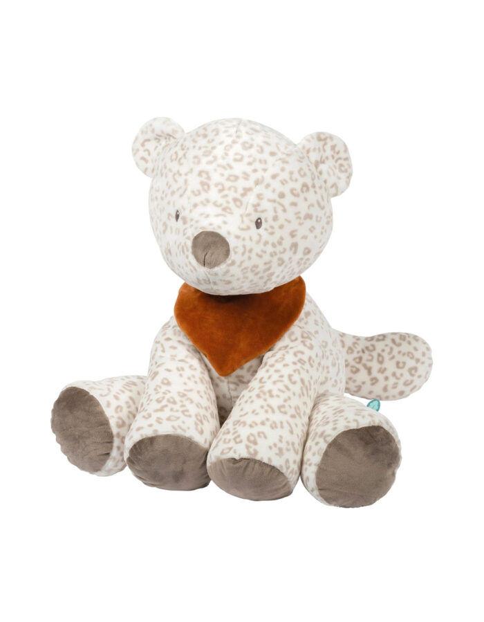 Peluche Léopard Des Neiges (75cm) (Nattou)