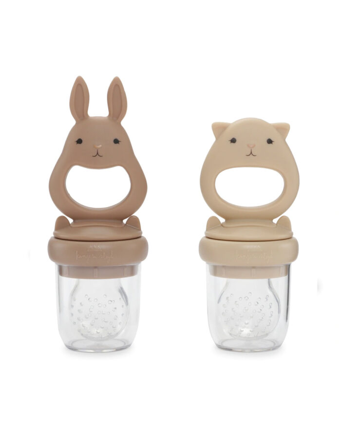 lot de 2 sucettes d’alimentation fruits (KongesSlojd)