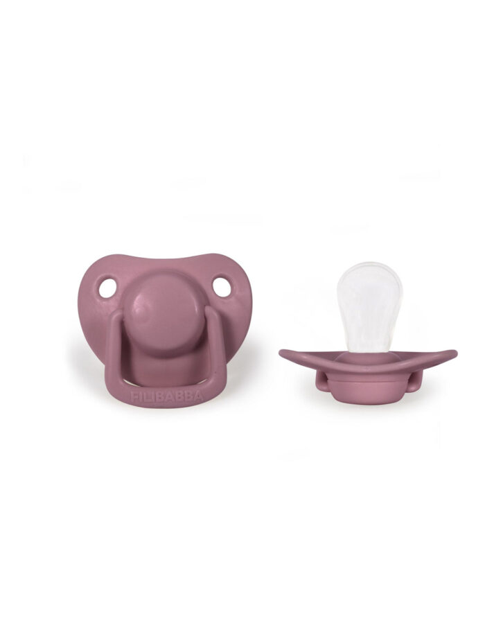 Sucette anatomique en silicone - pack de 2 - Taille 0-6m (Filibabba) – Image 4