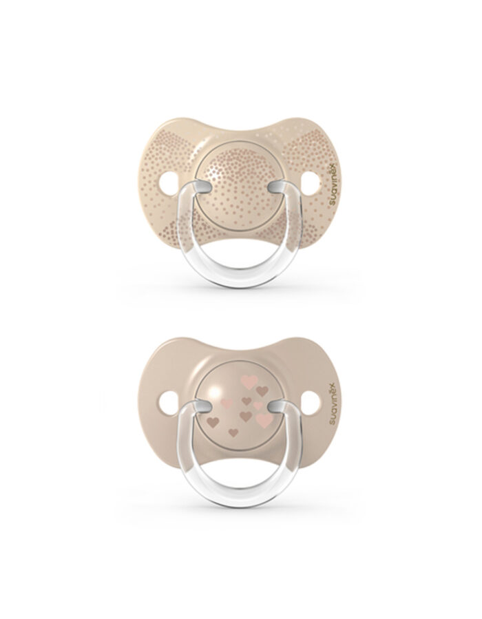 Sucette DUO Spread Joy Beige (Suavinex)